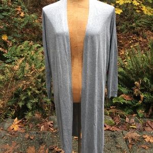 Vince Camuto Sparkle Long Duster Cardigan